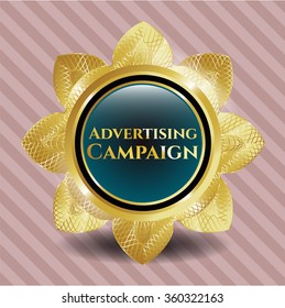 Advertising Campaign gold badge