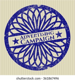 Textura de caucho de la campaña publicitaria