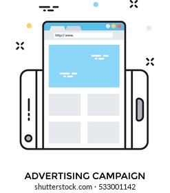 Advertising Campaign Vector Icon