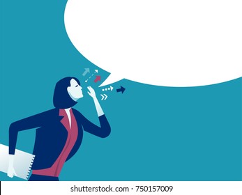Advertising. Concept business illustration