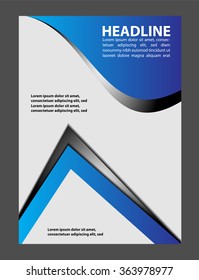 Advertising Design Template - Suitable for brochure design or website
