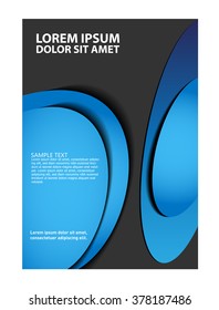 Advertising Design Template - Suitable for brochure design or website
