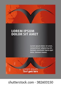 Advertising Design Template - Suitable for brochure design or website
