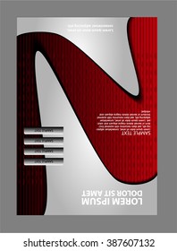 Advertising Design Template - Suitable for brochure design or website
