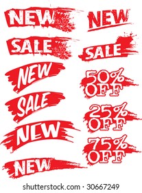 Advertising Flashes - New, sale and percentage off flashes