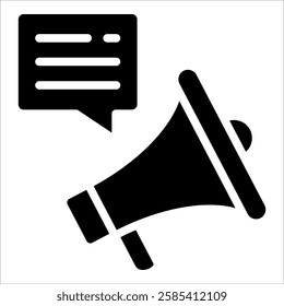 Advertising Icon Element For Design