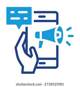 Elemento del icono de la publicidad para el diseño