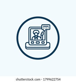 advertising icon isolated on white background from advertising collection. advertising icon trendy and modern advertising symbol for logo, web, app