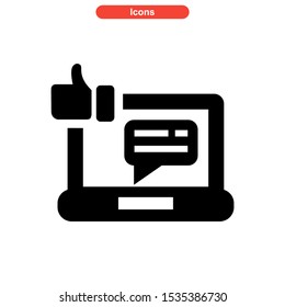 advertising icon isolated sign symbol vector illustration - high quality black style vector icons
