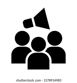 advertising icon isolated sign symbol vector illustration - high quality black style vector icons
