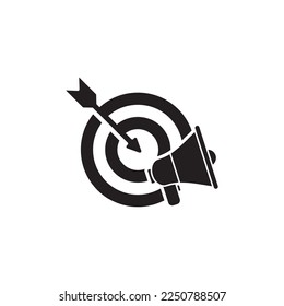 advertising icon , promotion icon vector