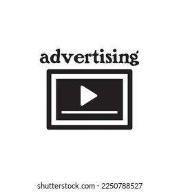 Werbesymbol, Promotion-Symbol, Vektorgrafik