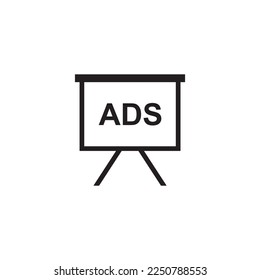 icono de publicidad , vector de icono de promoción