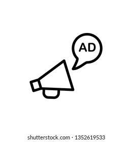 advertising icon template