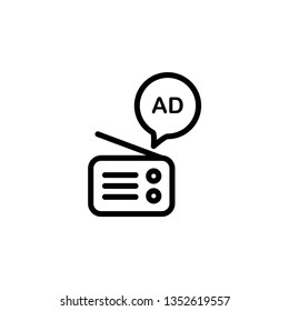 advertising icon template
