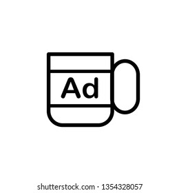 advertising icon template