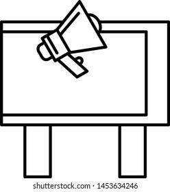 Advertising icon for your project
