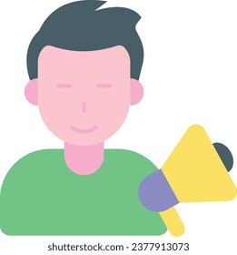Hombre de publicidad

estilo de diseño de icono plano