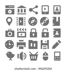 Advertising and Media Vector Icons 2