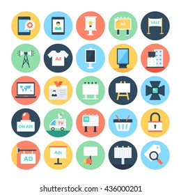 Advertising and Media Vector Icons 3