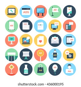 Advertising and Media Vector Icons 4