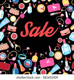Advertising miracle poster sale different bright cosmetics