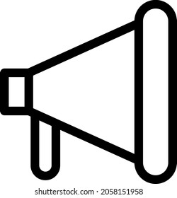  Advertising Outline Vector Icon Design
