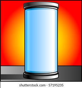 advertising pillar