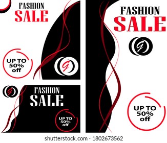 Advertising poster for sale. Background for the site. Vector illustration.
