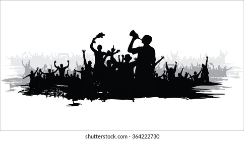 Advertising poster for sports championships and music concerts 