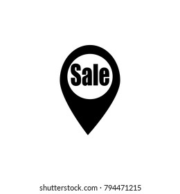 advertising sign sale point. Elements of advertising signs Icon. Premium quality graphic design. Signs, outline symbols collection, simple icon for websites, web design, mobile app on white background