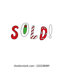 Advertising slogan sold