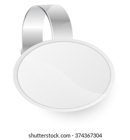 advertising sticker. Vector illustration