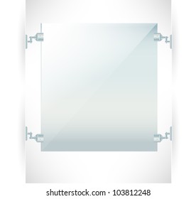 Advertising wall frame