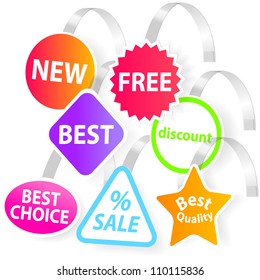 Advertising wobblers