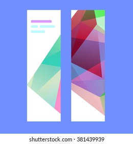 Advertisment design element for web-site, app or presentation