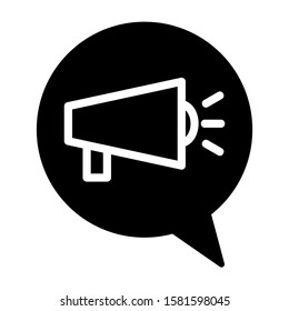advertisment icon isolated sign symbol vector illustration - high quality black style vector icons
