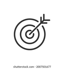Advertisment line icon, sign or symbol. Premium pictogram in trendy outline style. Advertisment pixel perfect vector icon isolated on a white background.