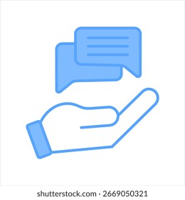 Ilustración vectorial de Icono Azul