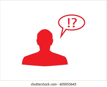 Advice, chat, people, icon vector illustration eps10