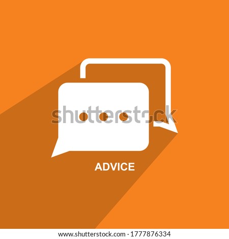 advice icon, Business icon vector