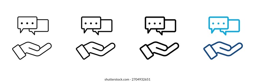 Conjunto de Colección de contorno de estilo diferente Ilustración vectorial
