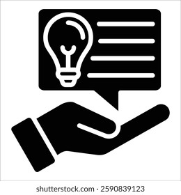 Advice Icon Element For Design