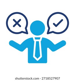Elemento de icono de asesoramiento para diseño