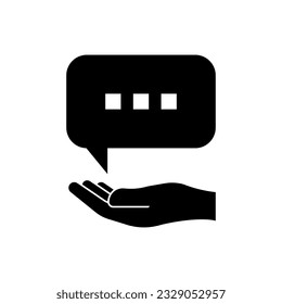 Advice Icon. Information, Opinion Symbol.