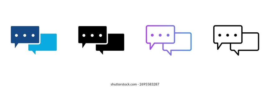 Ícone de Dica - Ilustração de Vetor com Vários Estilos
