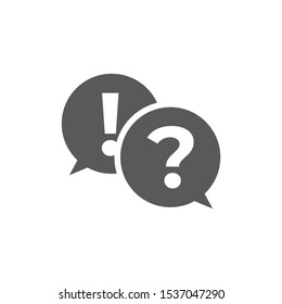 Advice icon on white background
