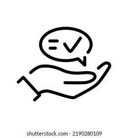 Advice line icon. Self development