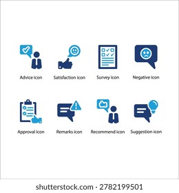 Advice. Satisfaction, Survey, Negative, Approval, Remarks, Recommend, Suggestion, icon