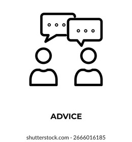 Advice Vector, Icon Or Logo Sign Isolated Symbol Illustration